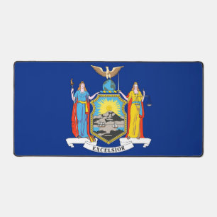 Desk Mat with flag of New York State, USA