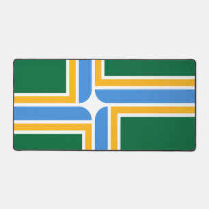 Desk Mat with flag of Portland, USA