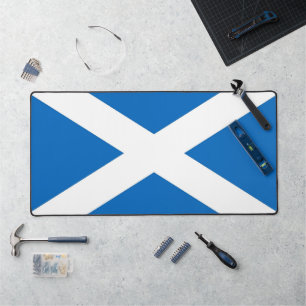 Desk Mat with flag of Scotland, UK