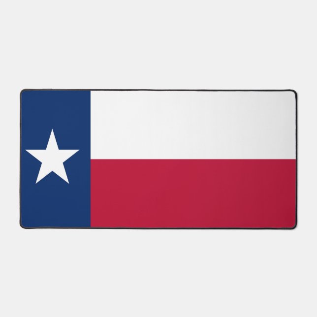 Desk Mat with flag of Texas, USA (Front)