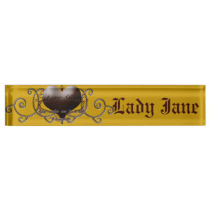 Desk Name Plate