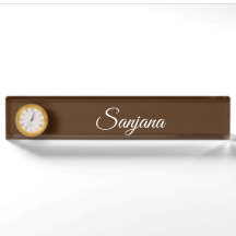 Desk Name Plate