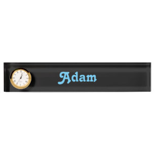 Desk Name Plate Adam