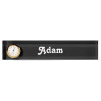 Desk Name Plate Adam