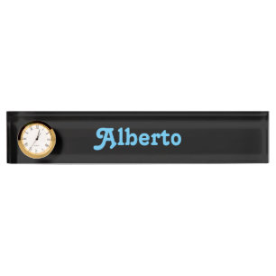 Desk Name Plate Alberto