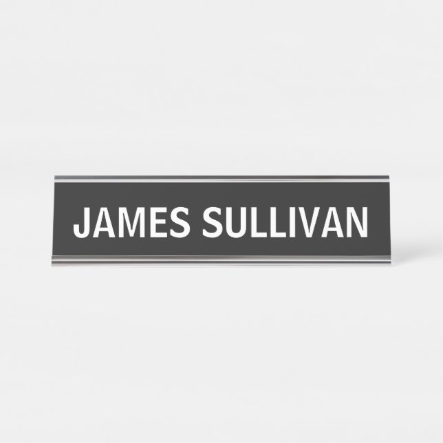 DESK NAME PLATE CUSTOM (Front)