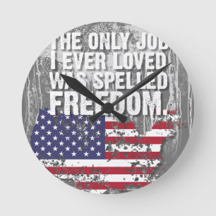 Desk Organizer – Freedom Job Round Clock