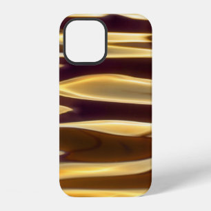 Desktop abstract gold pattern iPhone 12 case