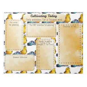 Desktop Journal - Daily Intention Notepad
