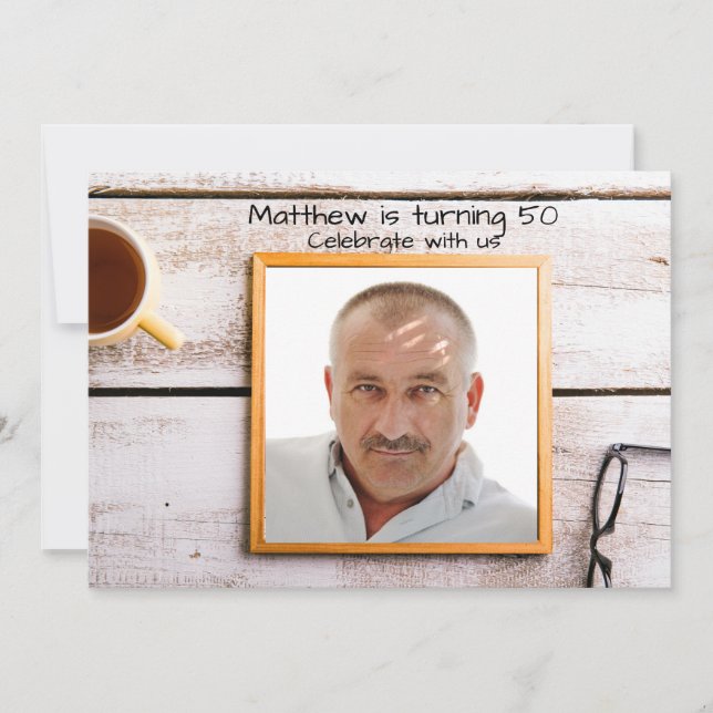 Desktop Picture - Birthday Party Invitation (Front)