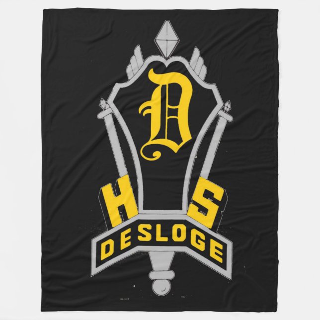 DESLOGE HIGH SCHOOL FLEECE BLANKET (Front)