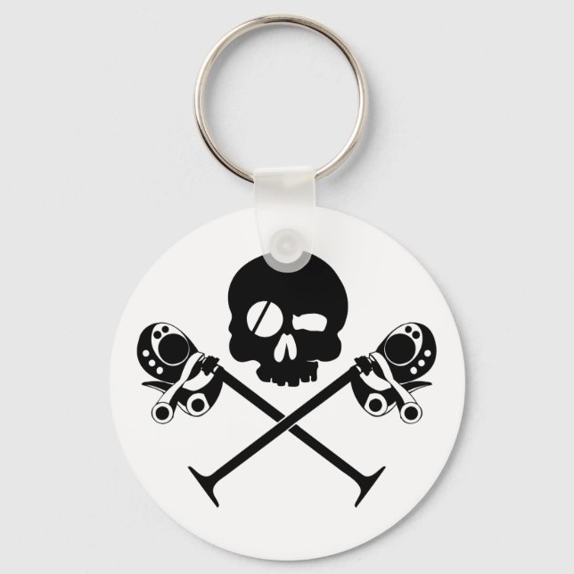 Desmo Skull KeyChain (Front)