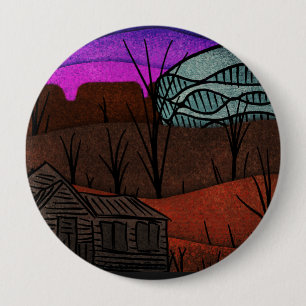 Desolate  Landscape 10 Cm Round Badge