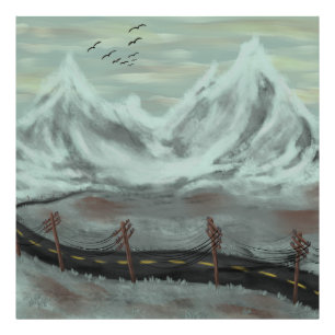 Desolate Road Photo Print