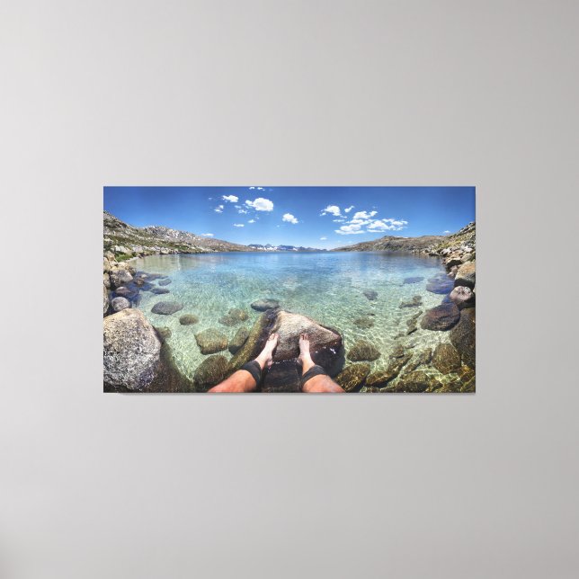 Desolation Lake - Sierra Canvas Print (Front)