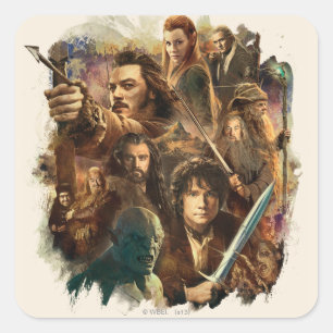DESOLATION OF SMAUG™ Characters Square Sticker