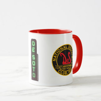 DeSoto Club Logos 2026 Anniversaries Mug