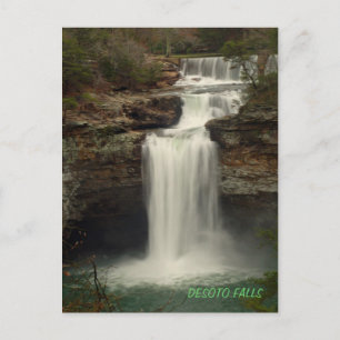 Desoto Falls Post Card