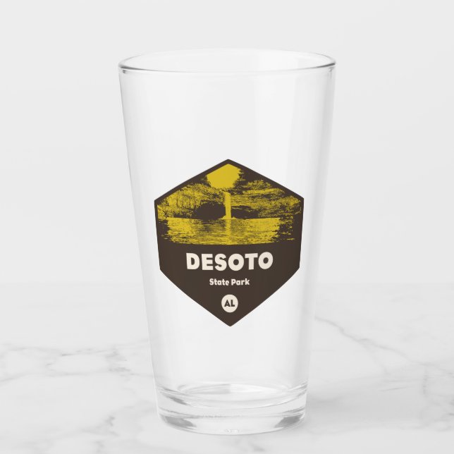 DeSoto State Park Alabama Glass (Front)