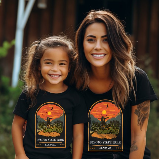 Desoto State Park camping trip retro T-Shirt (Creator Uploaded)