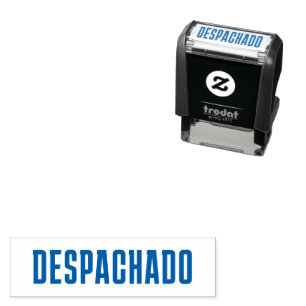 Despachado Spanish Custom Self-Inking Stamp