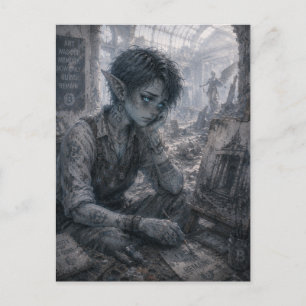 Despair / Artist / Museum Ruins Postcard