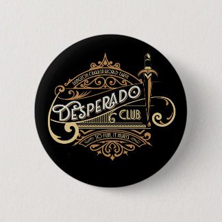 Desperado Club Logo Dungeon Crawler World: Earth 6 Cm Round Badge