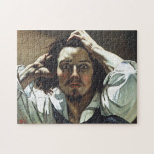 Desperate Man by Gustave Courbet Jigsaw Puzzle