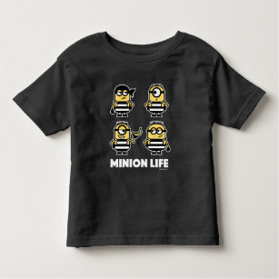 Despicable Me   Minion Life in Jail Toddler T-Shirt