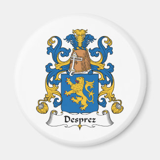 Desprez Family Crest Magnet