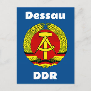 Dessau, DDR, Dessau, Germany (East German Ossi) Postcard