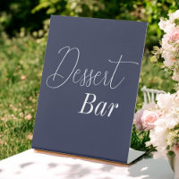 Dessert Bar Navy Blue Wedding