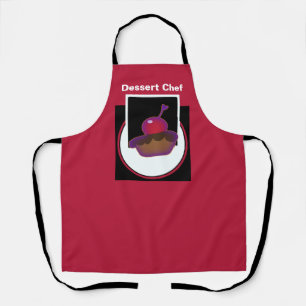 Dessert Chef Dk Red Apron