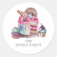 Dessert Pastry Chef Baker Product Labels