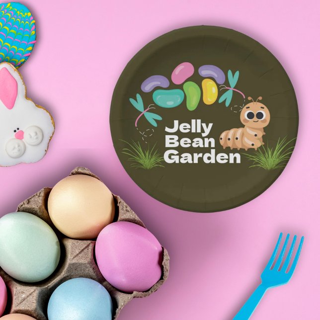 Dessert Plates Easter Jelly Beans Garden Party (Creator Uploaded)