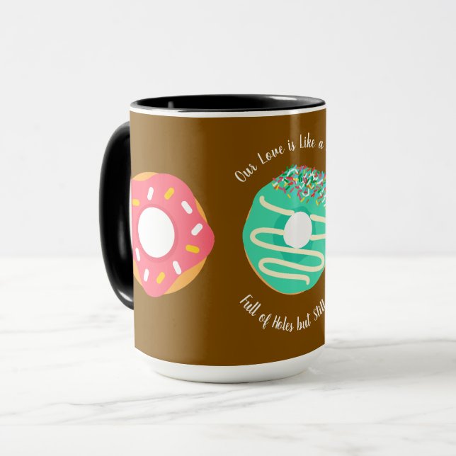 Dessert, Sweet Doughnuts, Doughnuts,Cute,modern Mug (Front Left)