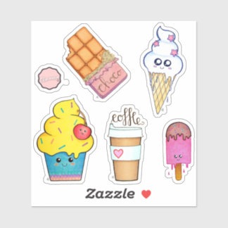 Dessert Time - Cute Cartoon Sweet Treats