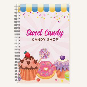 Desserts and Candies Notebook Journal