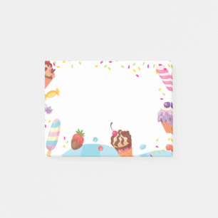 Desserts and Candies Post-it Notes