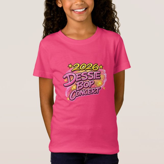 Dessie Bop Concert T-shirt  (Front)