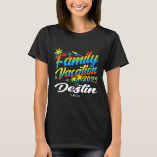 Destin Beach Florida Family Matching Vacation Summ T-Shirt