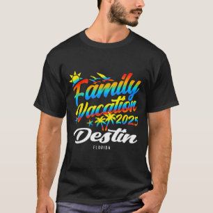 Destin Beach Florida Family Matching Vacation T-Shirt