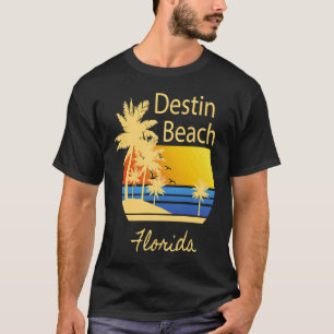 Destin Beach Florida Souvenir Graphic T-Shirt