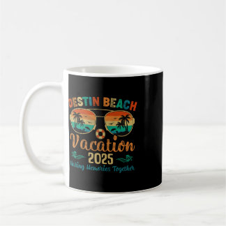 Destin Beach Florida Vacation 2025 Friends Family  Coffee Mug