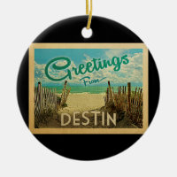 Destin Beach Vintage Travel