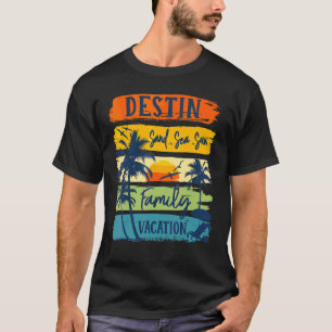 Destin Florida 2022 Matching Family Summer Vacatio T-Shirt