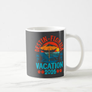 Destin Florida 2026 Family Vacation Beach Summer V Coffee Mug