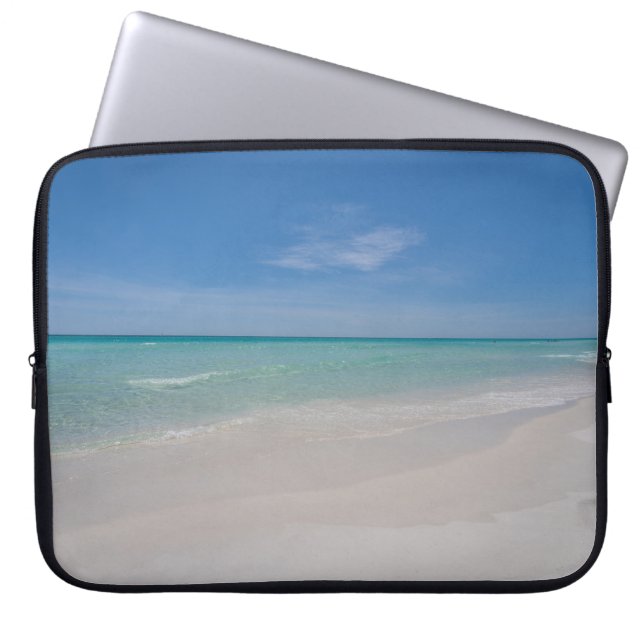 Destin Florida Beach Laptop Sleeve Case (Front)