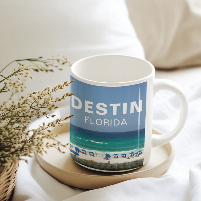 Destin Florida Beach Photography Seaside Custom Coffee Mug (Creator Uploaded)