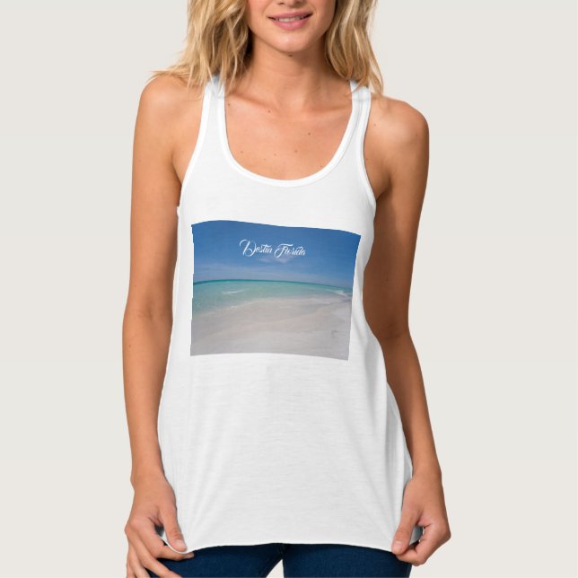 Destin Florida Beach Tank Top (Front)